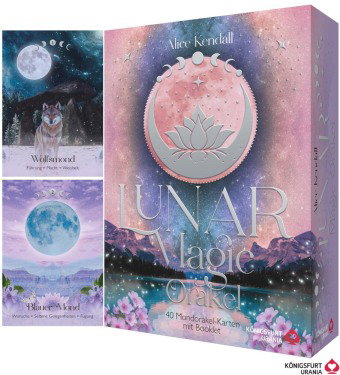 Lunar Magic Orakel - 40 Mondorakel-Karten mit Booklet (Deutsch; also in English. Search for product