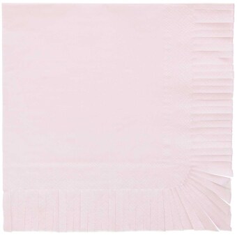 Servietten, Fransen, Rosa, FSC MIX
