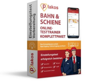 Bahn & Schiene Einstellungstest Vorbereitung, Online-Testtrainer Komplettpaket