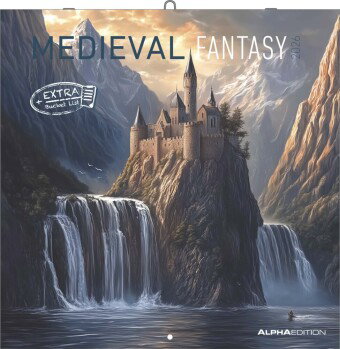Alpha Edition - Medieval Fantasy 2026 - Wandkalender 30×30 cm mit mittelalterlichen & fantastischen