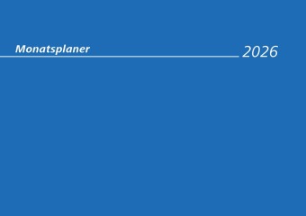 Zettler Monatsterminkalender 1M/1S 2026 - Wandkalender A4 30 × 21 cm, 1 Monat pro Seite, 16 Blatt, D