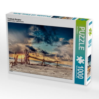CALVENDO Puzzle Treibholz Skulptur 1000 Teile Lege-Größe 64 x 48 cm Foto-Puzzle Bild von Dirk Wiemer