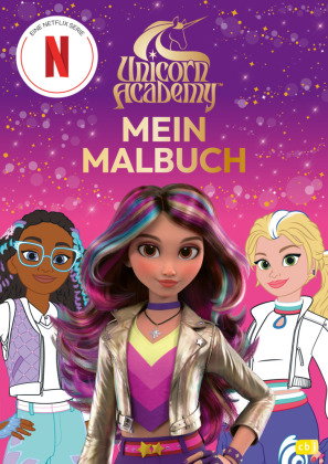 Unicorn Academy - Mein Malbuch