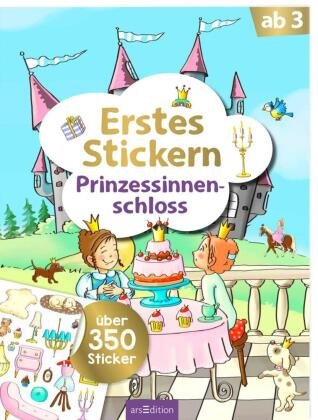 Erstes Stickern - Prinzessinnenschloss