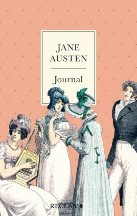 Jane Austen Journal | Hochwertiges Notizbuch mit Fadenheftung, Lesebändchen und Verschlussgummi | M