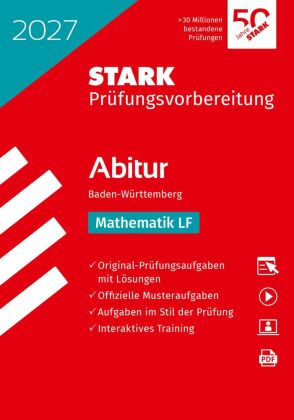 STARK Mathematik LF - Abitur 2027 BW - Prüfungsvorbereitung, m. 1 Buch, m. 1 Beilage