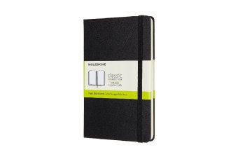 Moleskine Notizbuch, Medium, Blanko, Hard Cover, Schwarz