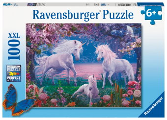 Kinderpuzzle 100 XXL Teile - Bezaubernde Einhörner