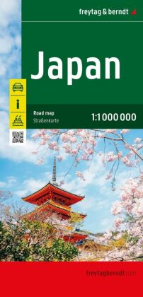freytag & berndt Straßenkarte Japan 1:1 Mio.