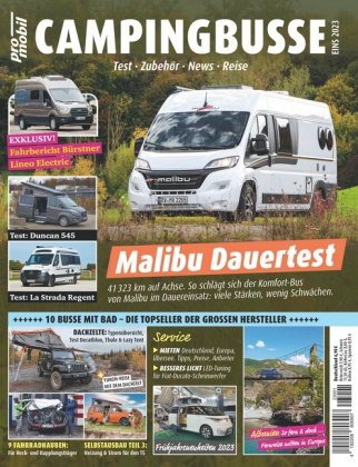 pro mobil Extra Campingbusse - Malibu Dauertest