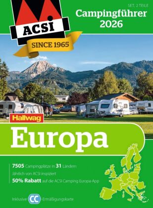 ACSI Campingführer Europa 2026