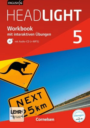 English G Headlight - Allgemeine Ausgabe - Band 5: 9. Schuljahr, Workbook mit interaktiven Übungen a