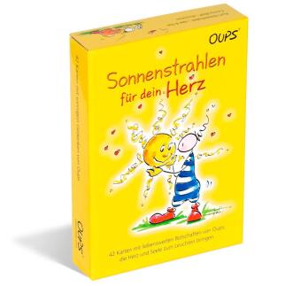 Oups - Sonnenstrahlen für Dein Herz, Kartenbox
