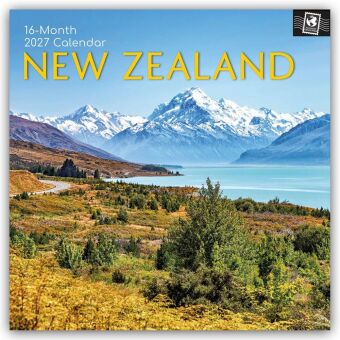 New Zealand - Neuseeland 2027 - 16-Monatskalender