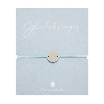 Armband - "Glücksbringer" - Edelstahl - Unendlichkeit
