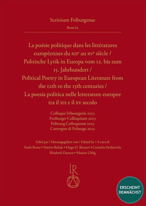Politische Lyrik in Europa vom 12. bis zum 15. Jahrhundert