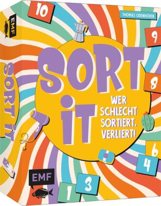 Kartenspiel: Sort it - Wer schlecht sortiert, verliert!