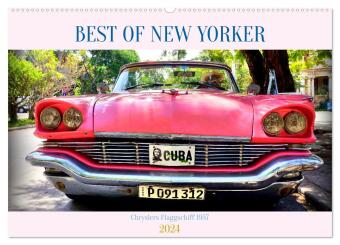 Best of New Yorker - Chryslers Flaggschiff 1957 (Wandkalender 2024 DIN A2 quer), CALVENDO Monatskale