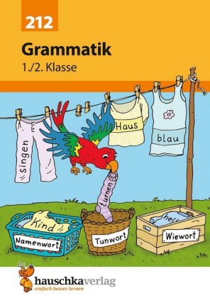 Deutsch 1. Klasse / 2. Klasse Übungsheft - Grammatik