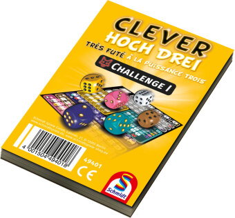 Clever hoch Drei, Challenge Block (Spiel-Zubehör)