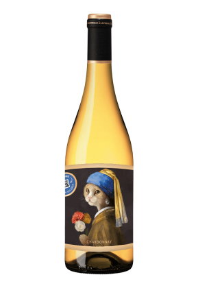 Weinflasche Weißwein 0,75l Genuss & Design Vermeer