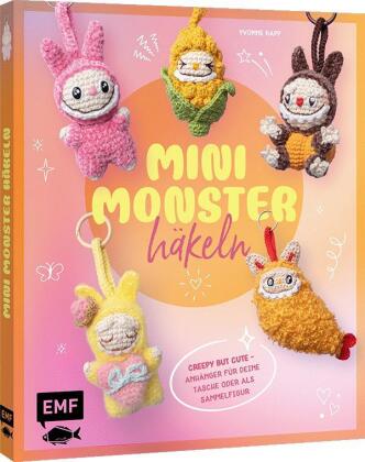 Schlüsselanhänger häkeln: Mini-Monster für Labubu-Fans