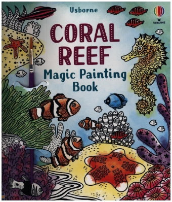 Coral Reef Magic Painting Book