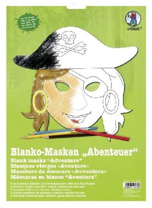 URSUS Blanko-Masken "Abenteuer"