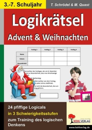 Logikrätsel Advent und Weihnachten