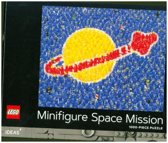 LEGO IDEAS Minifigure Space Mission 1000-Piece Puzzle