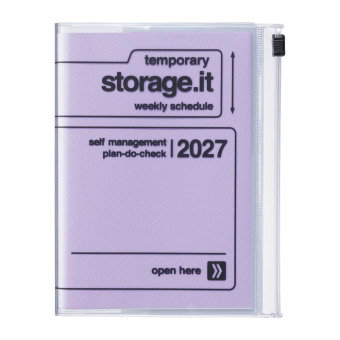 Mark's 2026/2027 Diary A6 Storage.it, Lavender