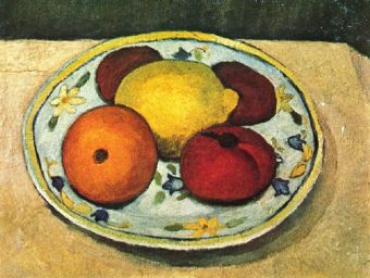 Paula Modersohn-Becker - Alte zwischen zwei Baumstämmen - 1.000 Teile (Puzzle)