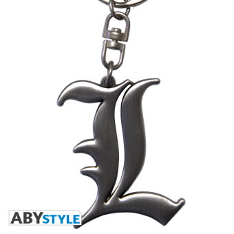 DEATH NOTE - Keychain 3D L Symbol
