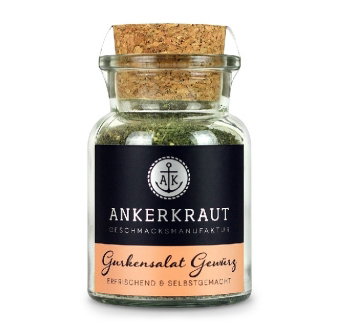 Ankerkraut Gurkensalat Gewürz, Korkenglas