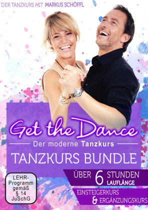 Get The Dance: Tanzkurs Bundle, 4 DVD