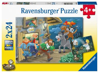 Kinderpuzzle 2x24 Teile - Märchenstunde