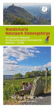 Wanderkarte Naturpark Siebengebirge