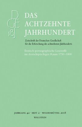 Erotisch-pornographische Lesestoffe im deutschsprachigen Raum 1750-1800