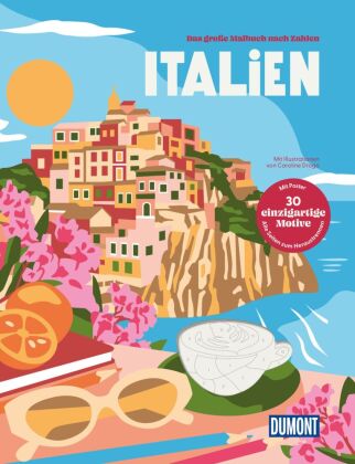 Italien - Das große Ausmalbuch nach Zahlen
