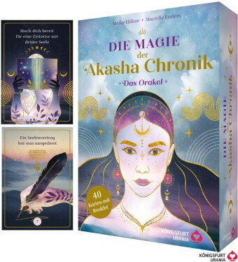Die Magie der Akasha Chronik - Das Orakel - 40 Orakelkarten und 160-seitiges Booklet, m. 1 Beilage,