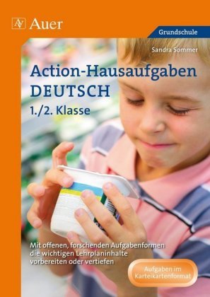 Action-Hausaufgaben Deutsch 1./2. Klasse