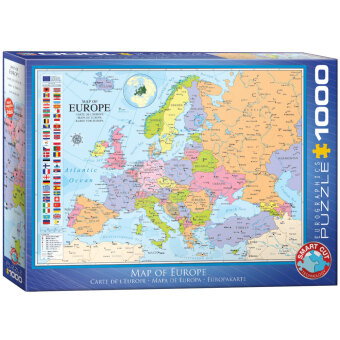 Karte von Europa (Puzzle)
