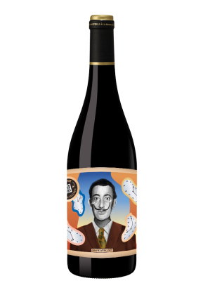 Weinflasche Rotwein Genuss & Design Salvador Dalí