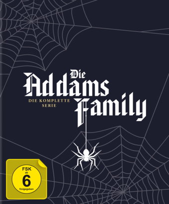 Addams Family - Die komplette Serie, 6 Blu-ray (Digipaks mit Schuber)