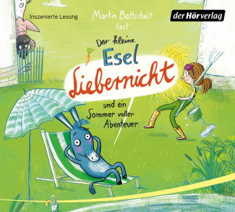 Der kleine Esel Liebernicht und ein Sommer voller Abenteuer, 1 Audio-CD