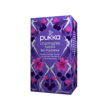 Pukka Charmante Cassis, Tee-Aufgussbeutel