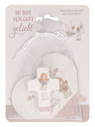 Geschenkset zur Taufe - Du bist von Gott geliebt