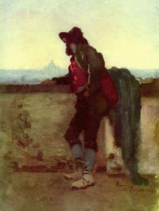 Nicolae Grigorescu - Italiener auf dem Pincio-Hügel (Rom) - 500 Teile (Puzzle)