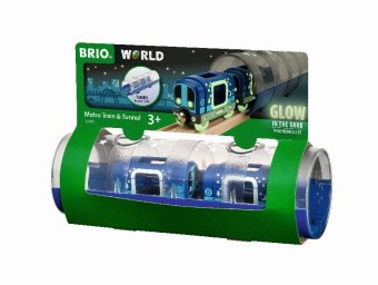 BRIO World - Tunnelbox U-Bahn Glow in the Dark