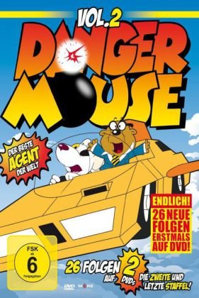Danger Mouse. Vol.2, 2 DVDs